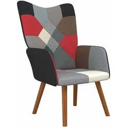 vidaXL Relaxsessel Patchwork Stoff