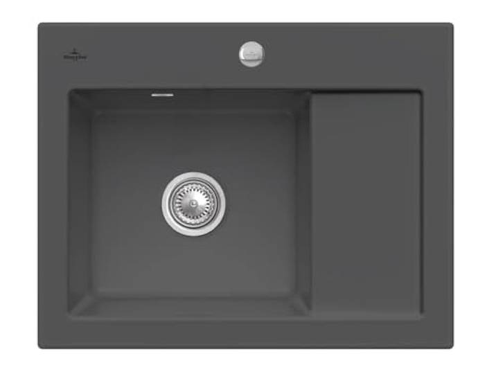 Villeroy & Boch VB-3312 02 i4 SUBWAY 45 COMPACT Spülbecken, Graphite
