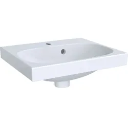 Geberit Acanto Handwaschbecken, 450x380mm mit Hahnloch, m. Überlauf, weiss, 500636012 500636012