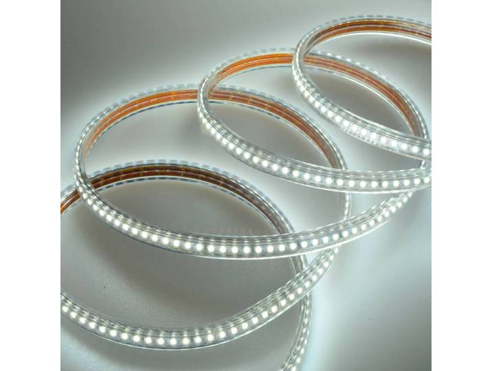 Müller-Licht LED-Power Stripe, Länge 50 Meter, 6.500 K IP65 mit Stecker Power Stripe, klar / transparent, Kunststoff