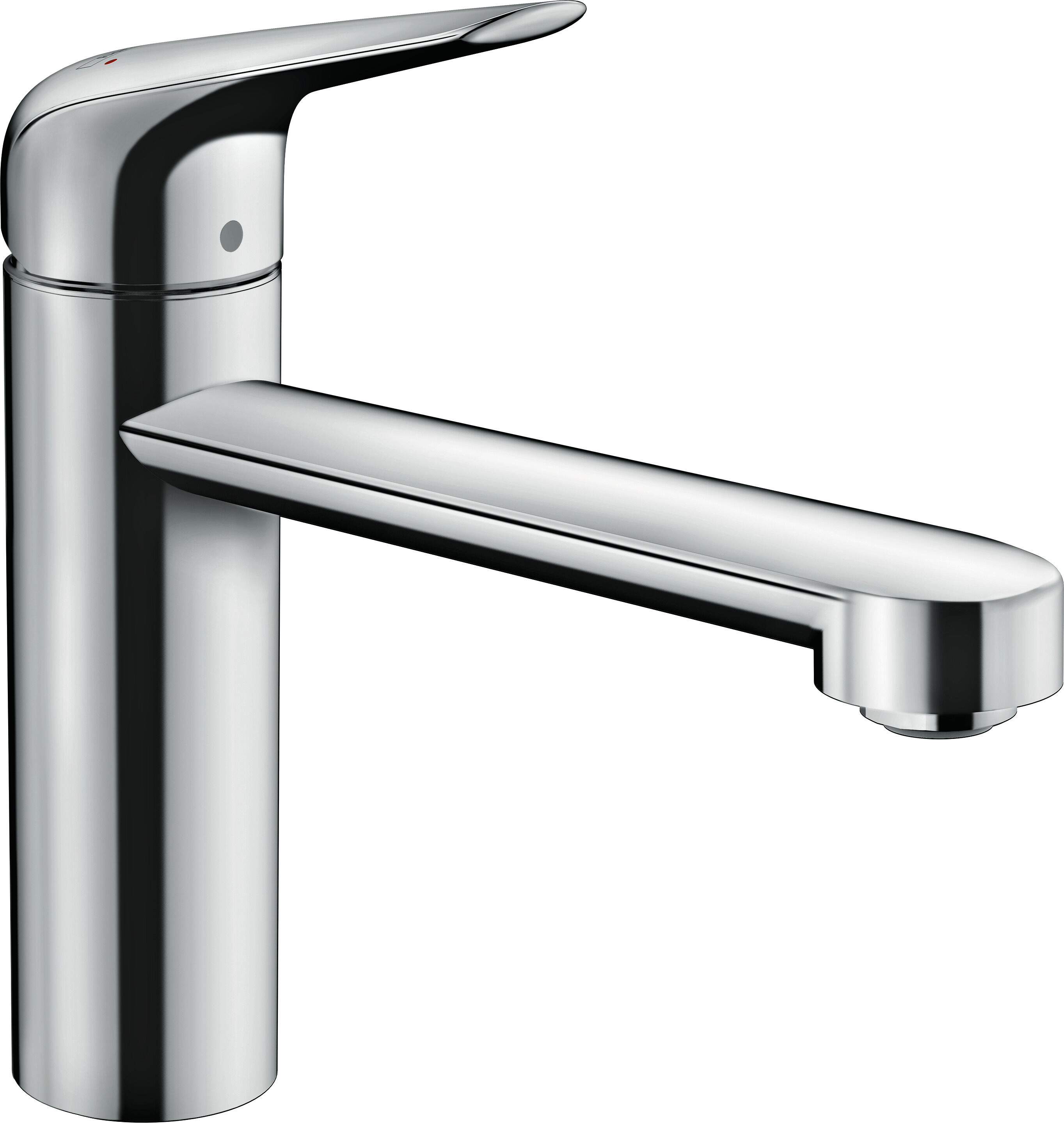 Hansgrohe Focus M42 mitigeur de cuisine 120 1jet 71806000 bec orientable 360°, chromé