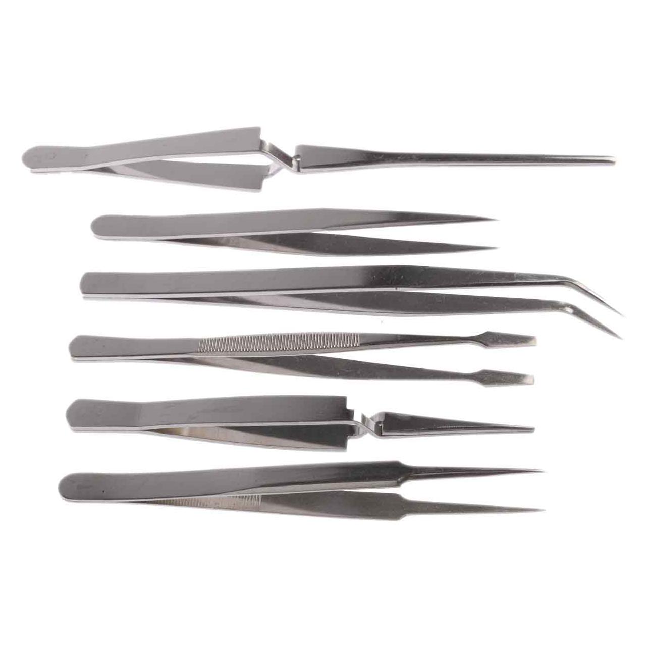 RS PRO Pinzettenset 6-teilig (6188386)
