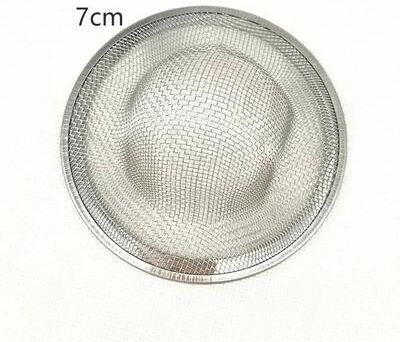 Inspired Living Premium Stainless Steel Sink Strainer & Kitchen Drain Filter Fine Mesh Debris Catcher For Anti Clog Protection 2.76 In