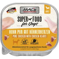DOG Huhn pur mit Hühnerherzen 11x150 g