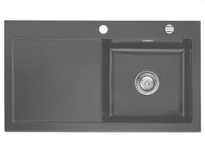 Systemceram Mera 90 Lava Keramikspüle Excenterbetätigung