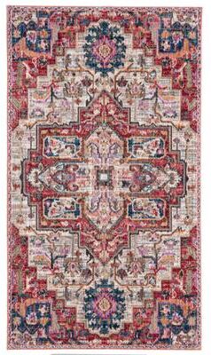 SAFAVIEH Nirvana Petria Modern Oriental Polyester Rug
