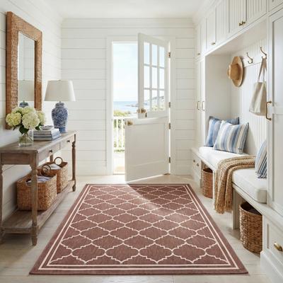 SAFAVIEH Courtyard Celine Indoor/ Outdoor Waterproof Patio Backyard Rug