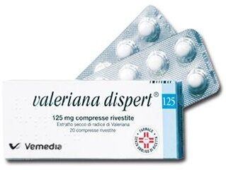 Vemedia Valeriana Dispert 20 Compresse 125 mg