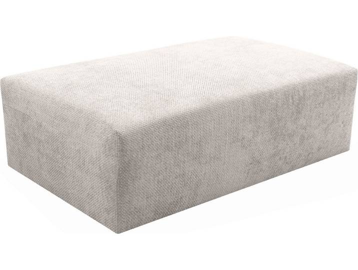 WERK2 Polsterhocker Zeus-XL Polsterhocker modern und bequem, Curvy Trend Hocker mit urbaner Optik