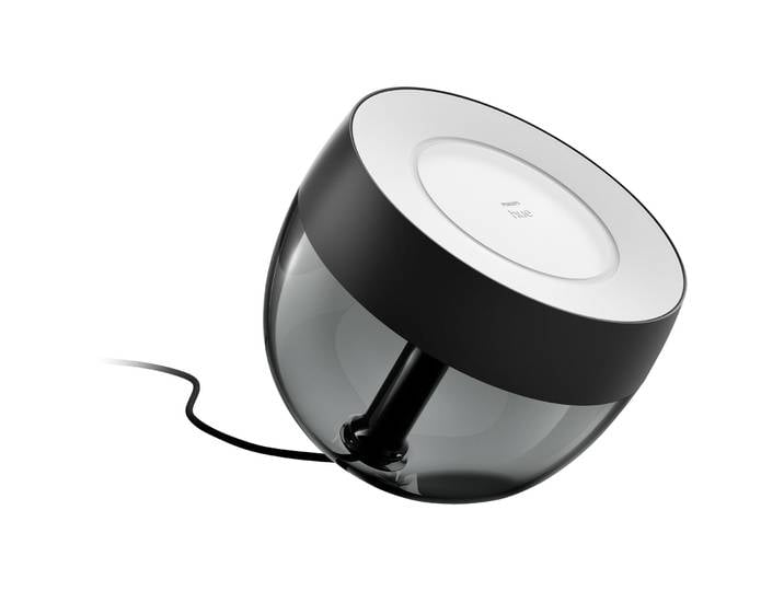 Tischlampe Philips Hue Iris Kunststoff/Metall schwarz - Material: Aluminium - LED - Lichtfarbe: Warmweiss - Tageslichtweiss - LED Energiesparlampen