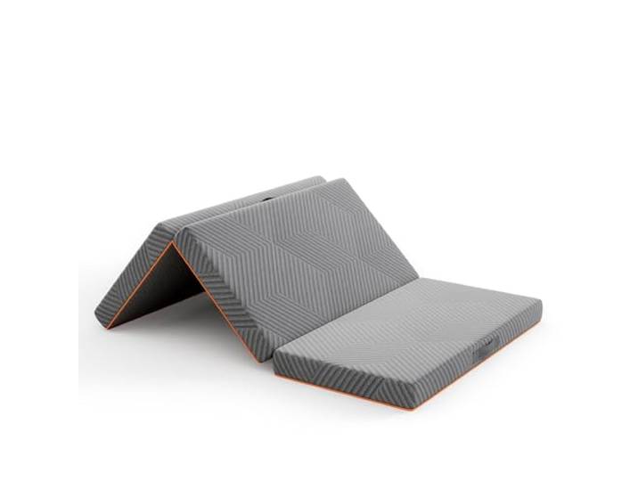 Vesgantti Klappmatratze 120x195cm,10cm Gelschaum Faltmatratze Gästematratze Klappmatratze 3-teilig, platzsparend, OEKO-TEX, abnehmbarer waschbarer Bezug, Gästematratze Folding Mattress & Camping