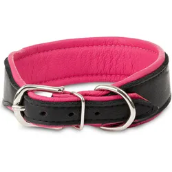 Barry King Obroża Skóra Łoś "Strong" 50mm/65cm różowy (Hund), Halsband + Leine