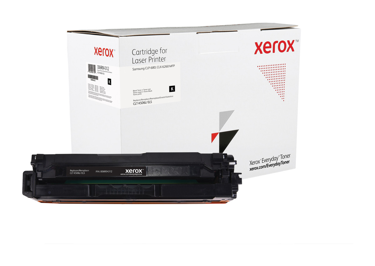 Xerox Toner cartridge zwart compatibel met Samsung CLP-680DW, CLP-680ND, CLX-6260FD, CLX-6260FR, CLX-6260FW, CLX-6260ND (alternatief voor Samsung CLT-K506L)