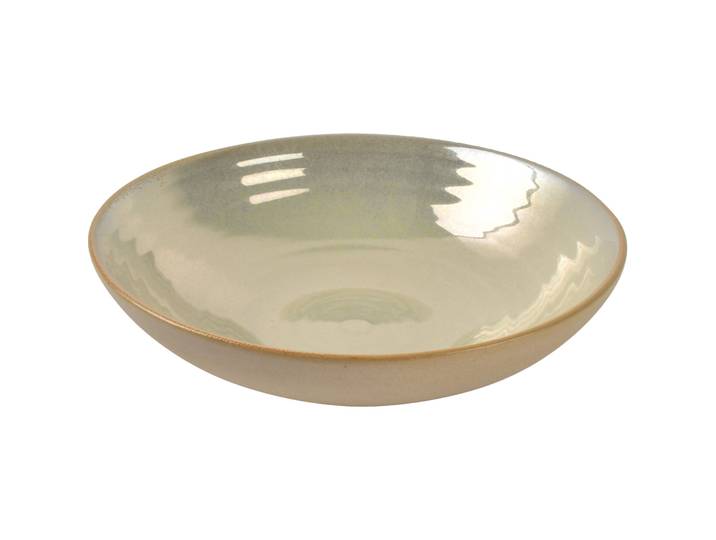 Chic Teller tief Ostra goldfarben Porzellan D 18 cm 4 Stk