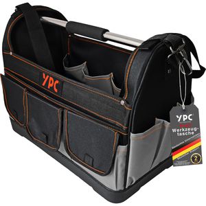 YPC Werkzeugtasche Pioneer, XXL, BG00005BKGY, leer, aus Polyester