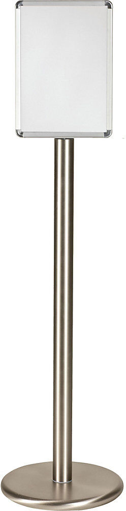 kaiserkraft Rahmenpfosten, Oberfläche Nickel matt, Rahmen DIN A4