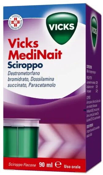 Vicks MediNait Sciroppo 90 ml