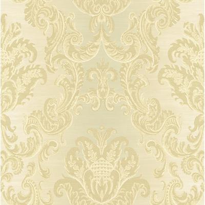 Seabrook Designs Woodcroft Damask Unpasted Wallpaper