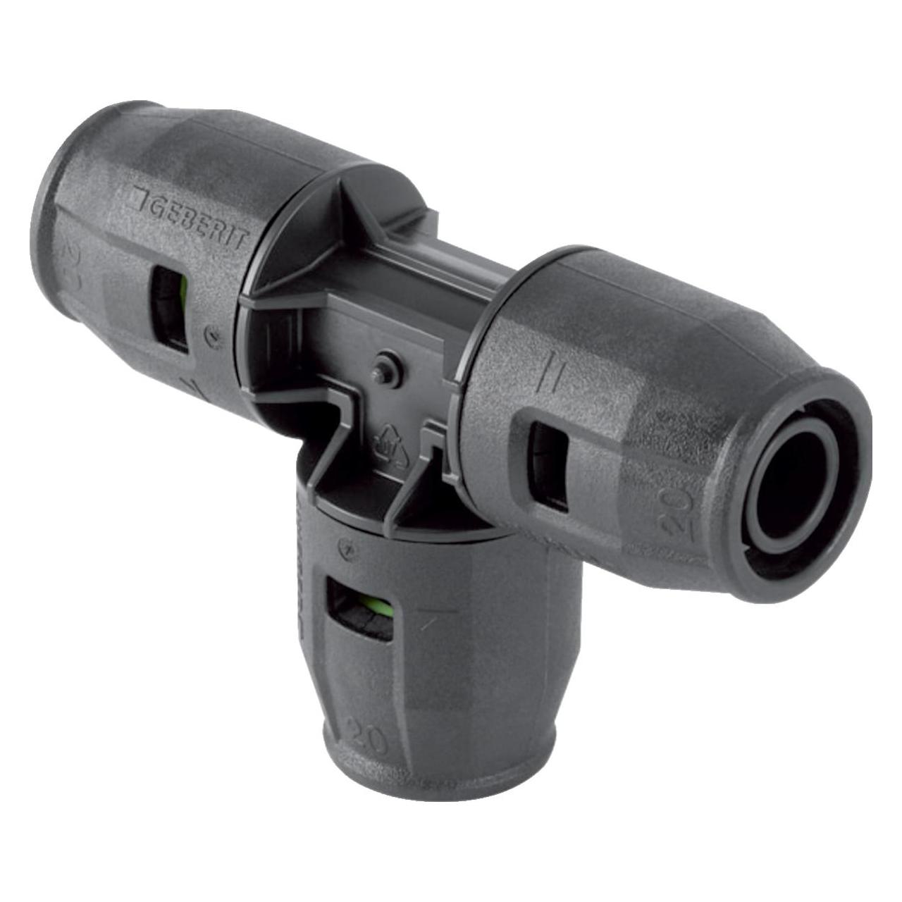 Geberit T-Stück PushFit d= 20mm, egal, PVDF (T-Verbindung) (86150702)