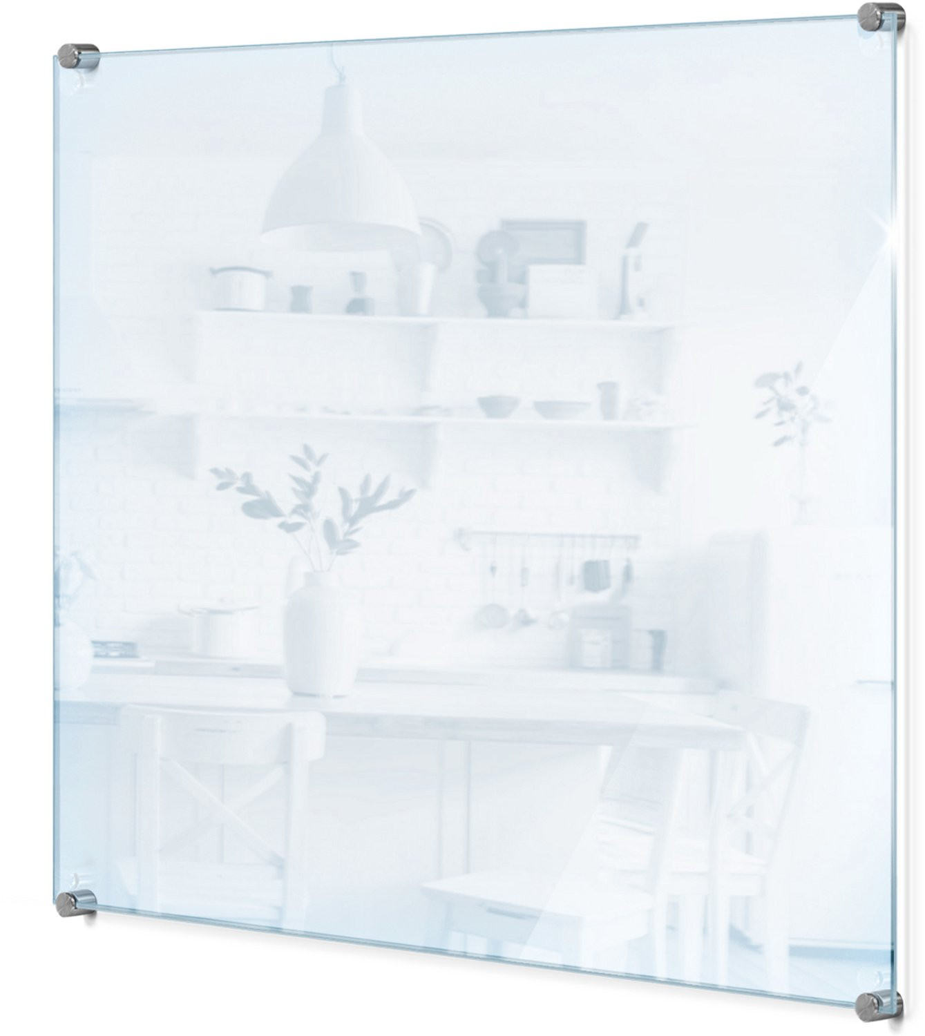 Wallmuralia Transparante Glazen Keuken Achterwand Spatplaat - 60 x 60 cm