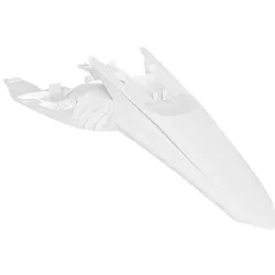 Racetech, Motorrad Zubehör, (RTECH) HECKKOTFLÜGEL KTM SX 65 '24-'25 FARBE WEISS