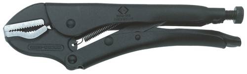 C.K T3638 07 Gripzange Gerade mit Prismenaussparung 0 - 25mm 180mm