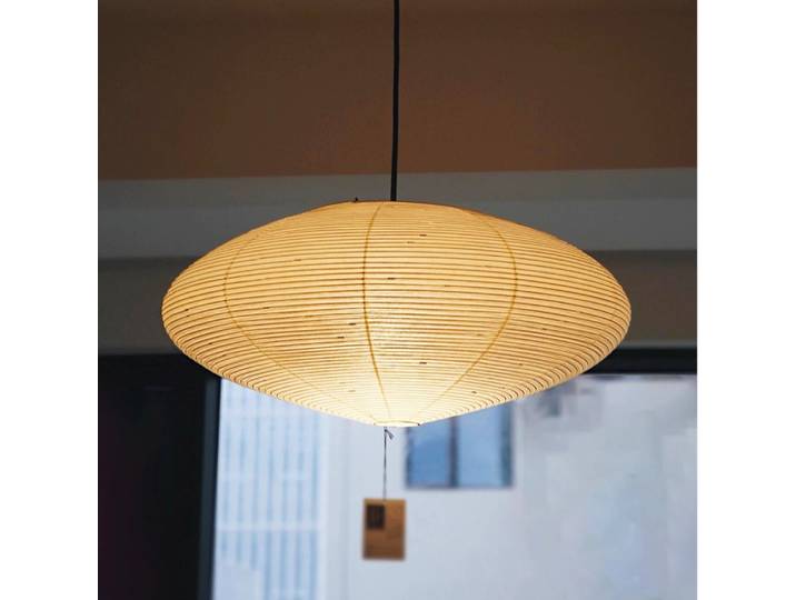 Lampe en papier Xuan, style Wabi Sabi, luminaire suspendu UFO pour restaurant, chambre à coucher, salon, décoration minimaliste, éclairage de haute qualité