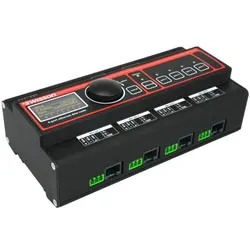Swisson XND-4D Hutschienen Ethernet Node - 4-Port Netzwerk zu DMX Converter