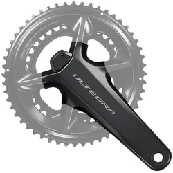 SHIMANO Ultegra Kurbel 2-fach FC-R8100-P | Power Meter | ohne Kettenbl
