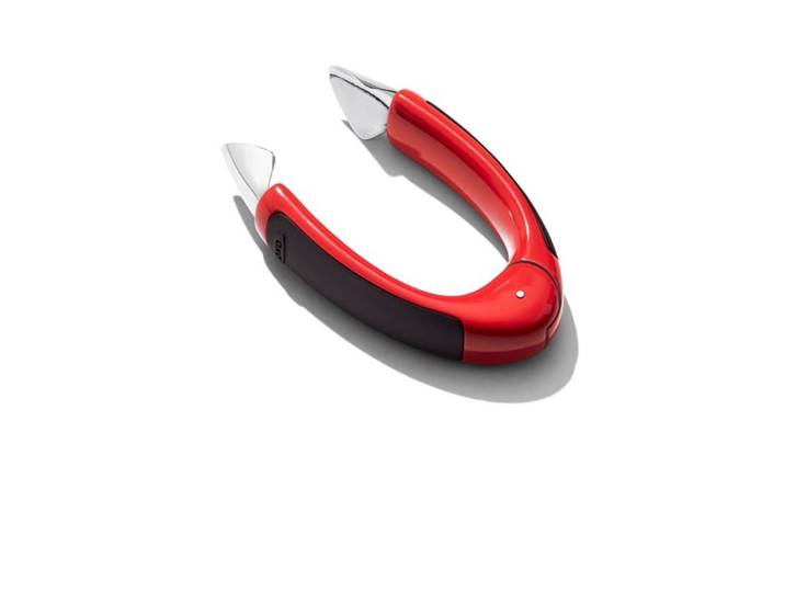 Schäler Oxo rot/schwarz Edelstahl/Polypropylen B 17.8 cm - Schäler