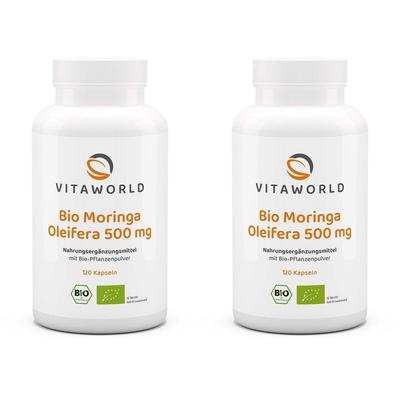 Moringa Oleifera 500Mg Bio x2 2x120 St Kapseln
