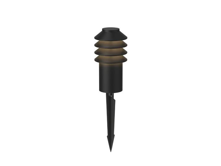 Bysted Garden 25 cm 2 700 K Piquet noir - Louis Poulsen - Design - Aluminium - À ampoule unique