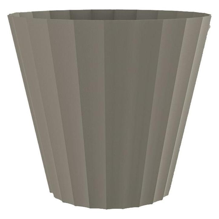 Plastiken Doric Einspritztopf taupe Farbe ø22x20cm (22 x 20 cm) (49756927)