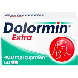 Dolormin Extra 400 mg Ibuprofen bei Schmerzen und Fieber 50 St