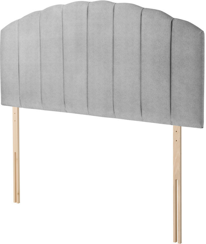 Silentnight Merlin Upholstered Headboard Slate Grey Woven Single (3')