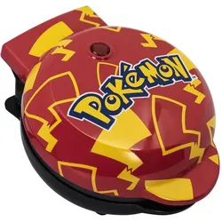 Mad Monkey Pokémon gaufrier Mini Pikachu, Waffeleisen, Rot, Gelb