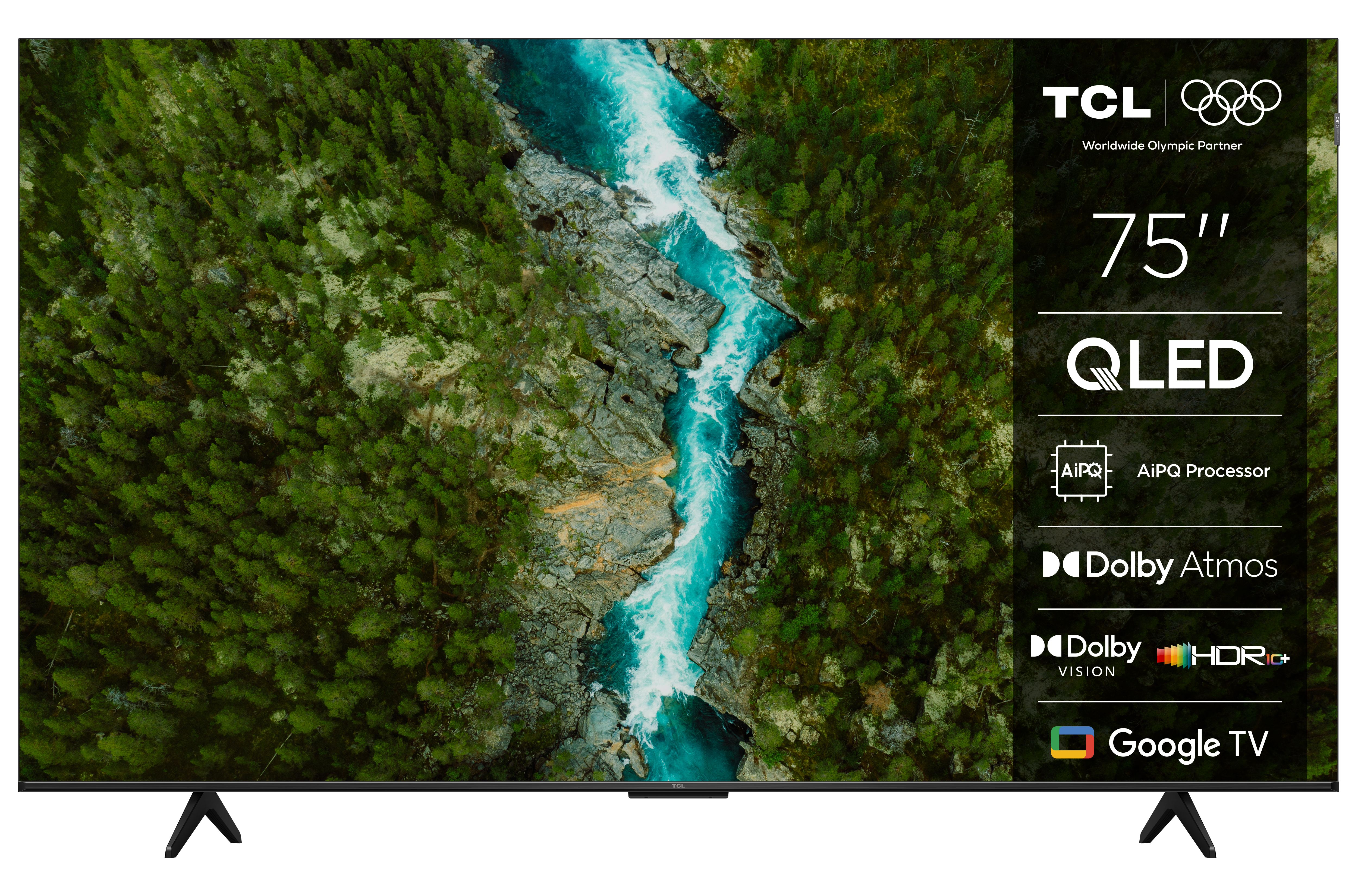 TCL 75QLED780K QLED 190,5 cm (75 Zoll) Fernseher 4K Ultra HD VESA 400 x 400 mm