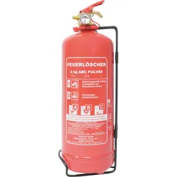 SENSORIT 2KGP - Feuerlöscher, Pulver, 2 kg