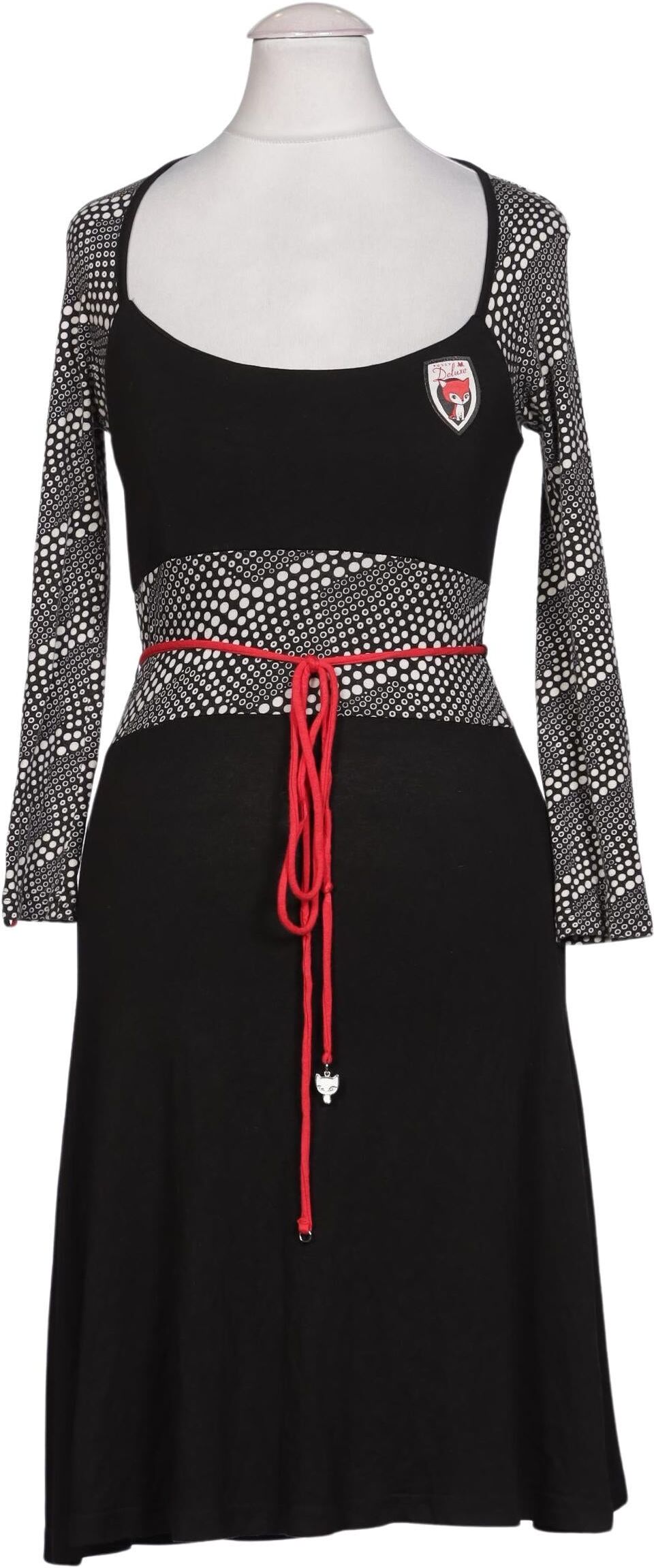 Pussy Deluxe Damen Kleid, Mehrfarbig, Gr. Xxs, kein / Etikett - Second Hand