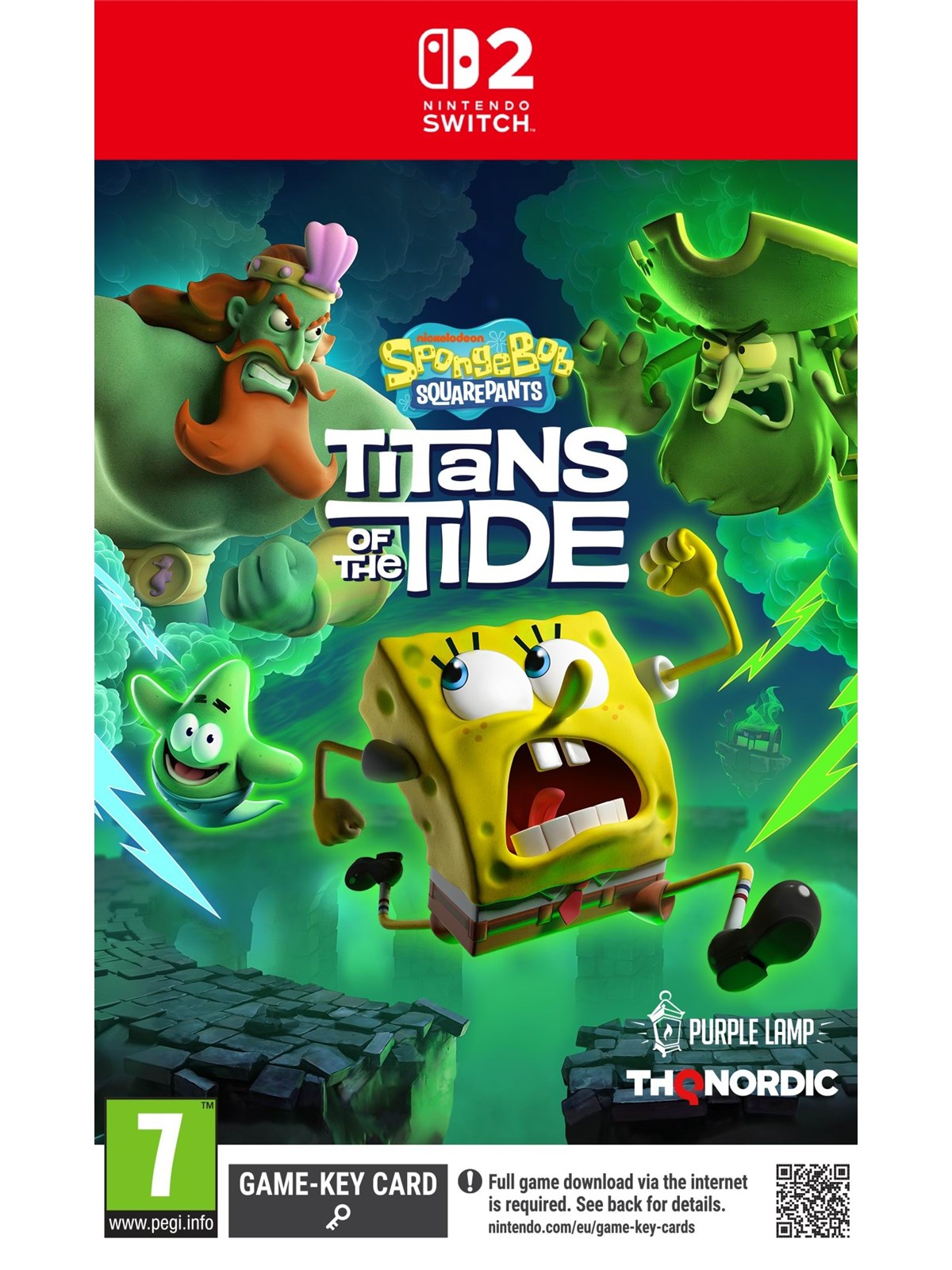 SpongeBob SquarePants: Titans of the Tide - Nintendo Switch 2 - Plattform - PEGI 7