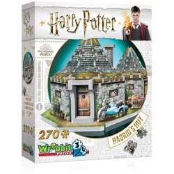 Wrebbit 3D Puzzle Harry Potter™ - Hagrid's Hütte, 270 Teile