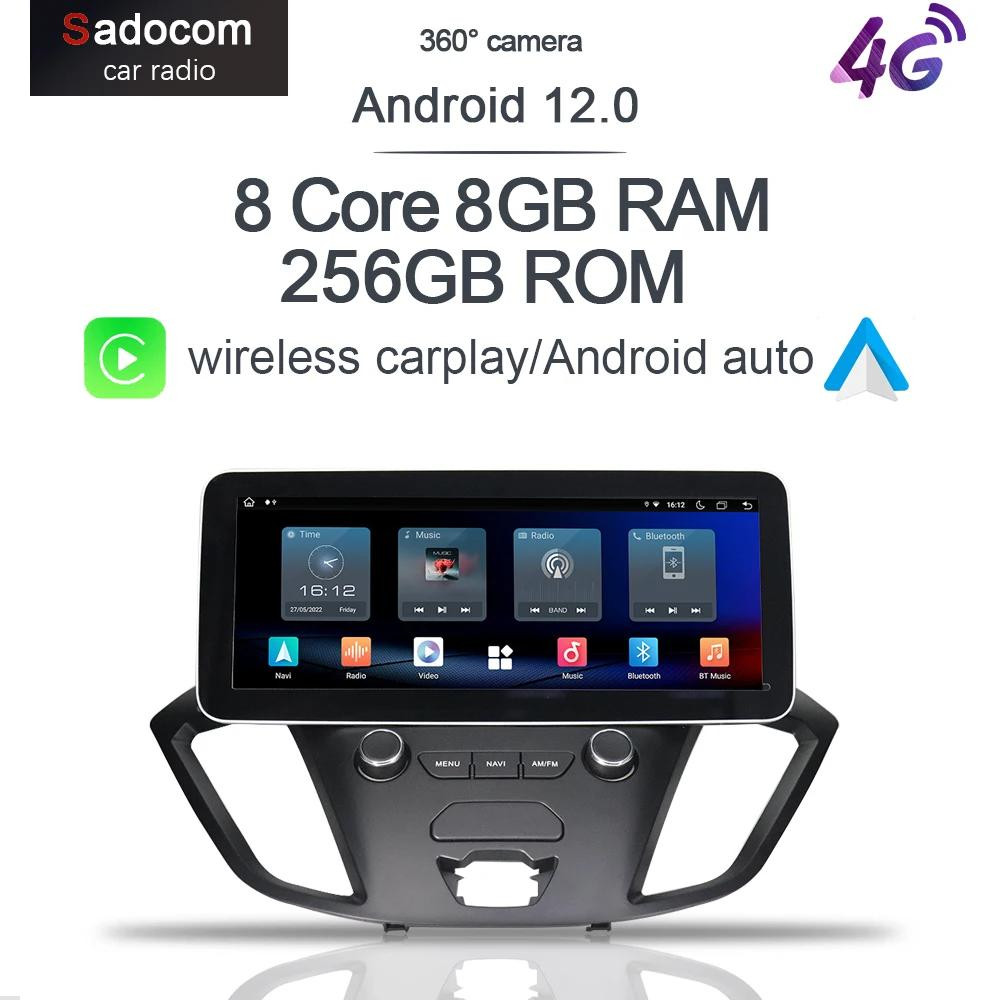 Selius Autoradio met Android 12.0, 12.3 inch scherm, 8 Core Processor, 8GB RAM en 128GB opslag