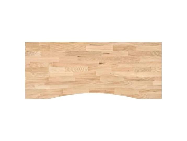 KLGBNCVE Eichenholz Tischplatte Unbehandelt 120x50 cm Massivholz, Naturbelassen, Robust, Vielseitig Kombinierbar, Pflegeleicht
