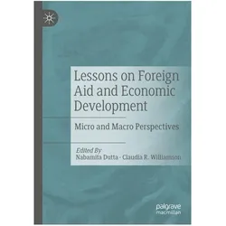 Lessons on Foreign Aid and Economic Development, Fachbücher von Nabamita Dutta, Claudia R. Williamson