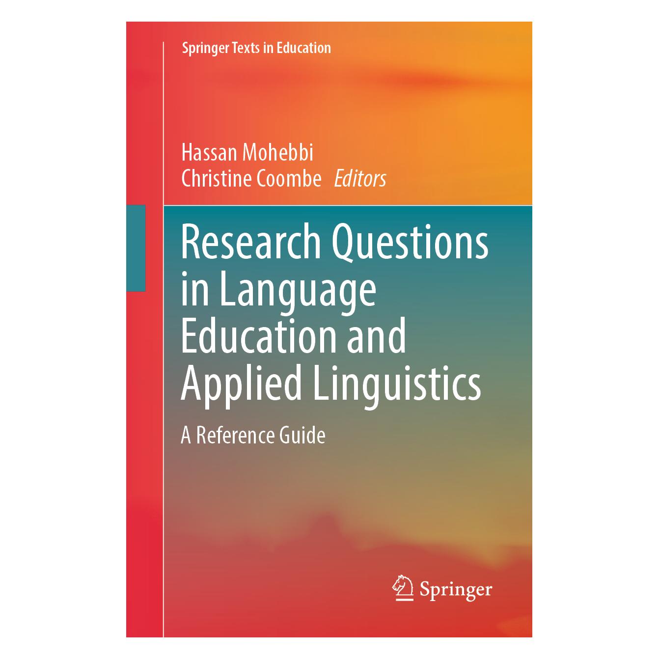 Springer Research Questions in Language Education and Applied Linguistics (Englisch, Softcover, Christine Coombe, Hassan Mohebbi) (45518093)