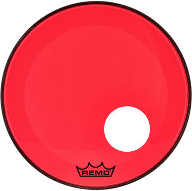 Remo "20" P3 Colortone Reso Red" Rot