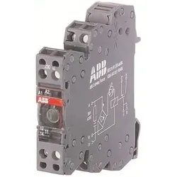 ABB RB121R-230VUC Interface-Relais R600 1We,A1-A2=230V AC/DC,250V/10mA-6A Filter gegen Leckströme 1SNA645011R2400  - 5 Stück