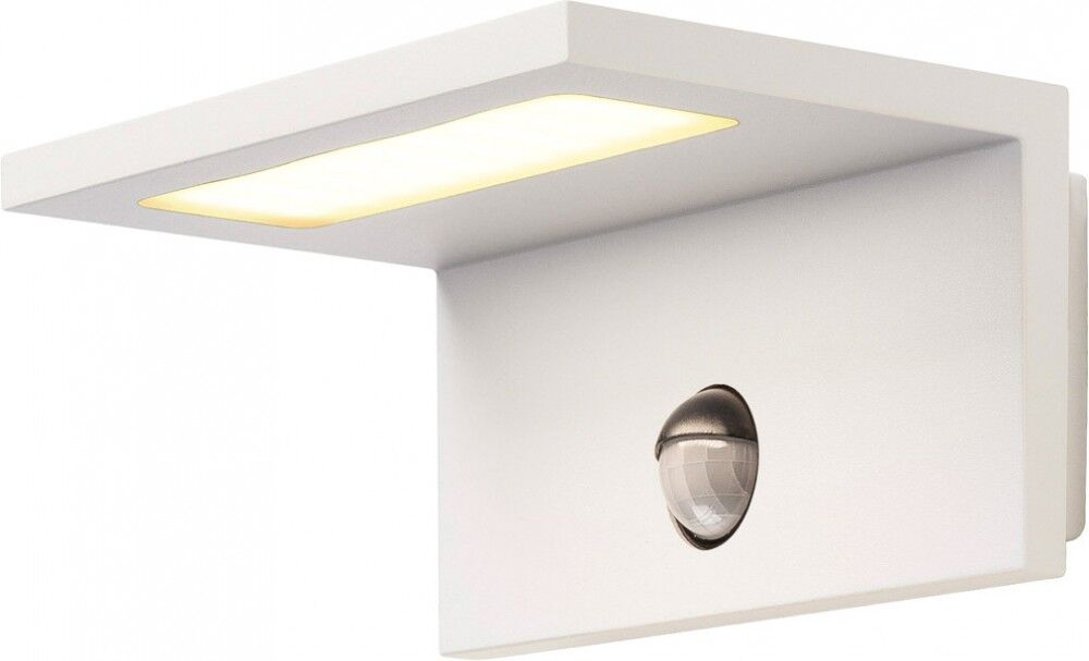 Slv Led Sensor Wl, Led Outdoor Wandaufbauleuchte, Ip44, Weiß, 3000k - Stand-, Wand- Und Deckenleuchten (Outdoor)