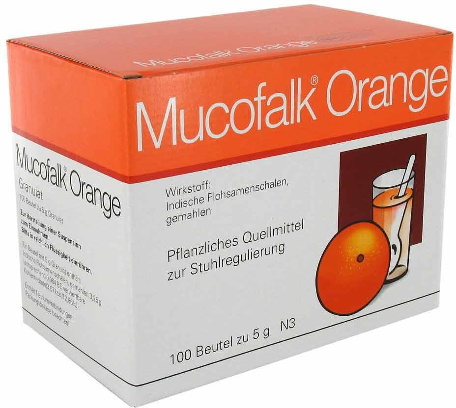 Mucofalk Orange Beutel 100stk