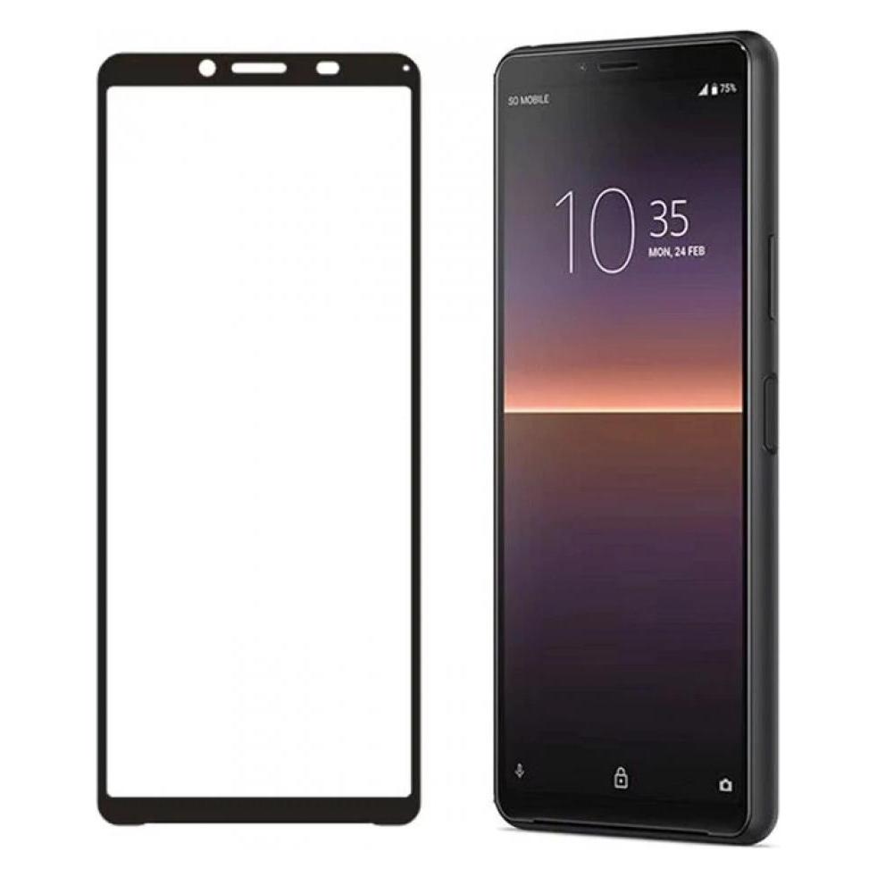 Screenguard Sony Xperia 10 II Full Screen Panzerglas Schutzfolie 2.5D 9H (Sony Xperia 10 II) (00026892)